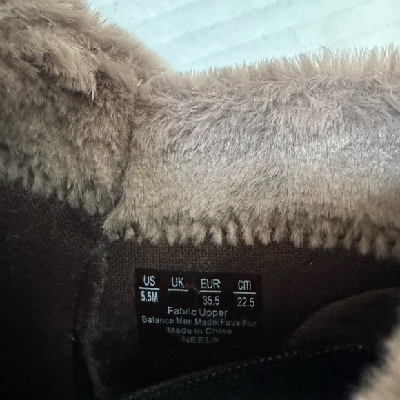 NEW Ryka Amaze Brown Faux Fur Ankle Booties Women’s Shoes Boots‎ Lightweight 5.5 - Picture 7 of 7